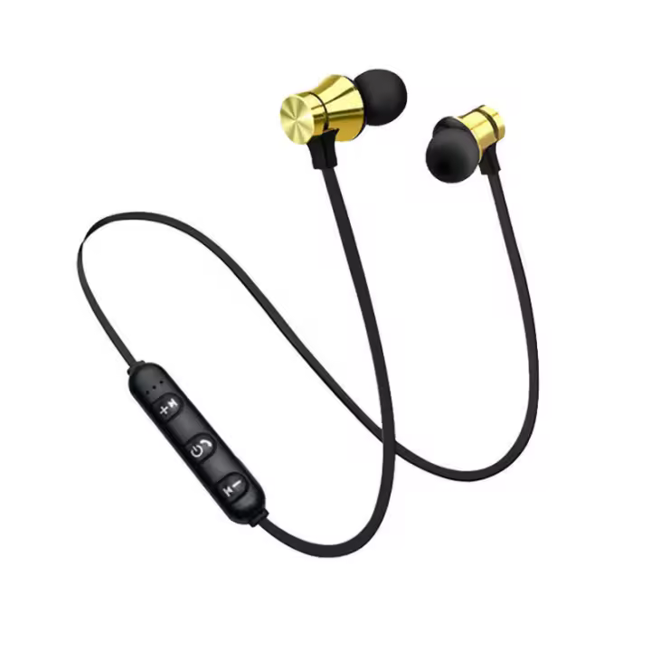 Auriculares Bluetooth 4.2 XT-11 Inalámbricos Deportivos Impermeables Con Micrófono Y Cuello Magnético Para Smartphones - 1