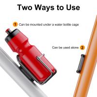 Soporte Impermeable IPX8 Para Rastreador De Bicicleta GPS SmartTag2 Con Caja Oculta Debajo De La Caja De Botellas Compatible Con Galaxy Smart Tag2 - details 3