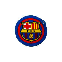 Alfombra Redonda Barça MOZURU "Blaugrana" – 60 cm | Con Logo Oficial del Fútbol Club Barcelona | Poliéster Acrílico Resistente | Decoración Ideal para Dormitorio, Sala u Oficina | Estilo y Pasión Culé - details 0