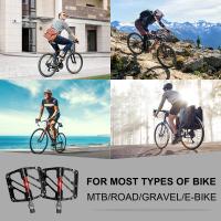 Pedales De Bicicleta BUCKLOS 3 Rodamientos Plataforma Plana Ultraligera Antideslizante Para MTB BMX Y Ciclismo En Carretera Material De Aluminio Color Negro/Gris/Rojo/Azul/Morado - details 8
