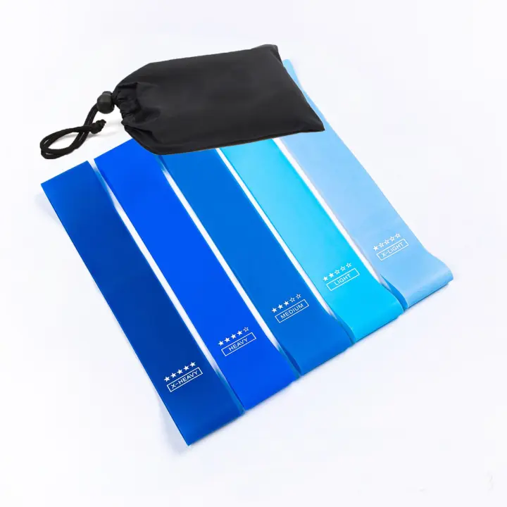 Set De Bandas De Resistencia TPE Anillos De Goma Para Ejercicios De Fuerza Y Yoga Equipo De Gimnasio Expansor Elástico Para Entrenamiento De Brazos Piernas Y Glúteos - 1