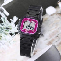 Casio La-20wh-4adf Reloj De Pulsera Digital Para Mujer o Niña. Color Negro y Rosa - details 0