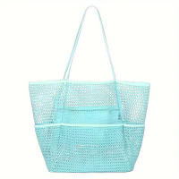 2025 Nuevo Bolso de Las Señoras Bolsa de Playa de Doble capa de Malla Bolsa de Playa Baño de Natacion artículos de tocador Bolsa de almacenamiento - details 1