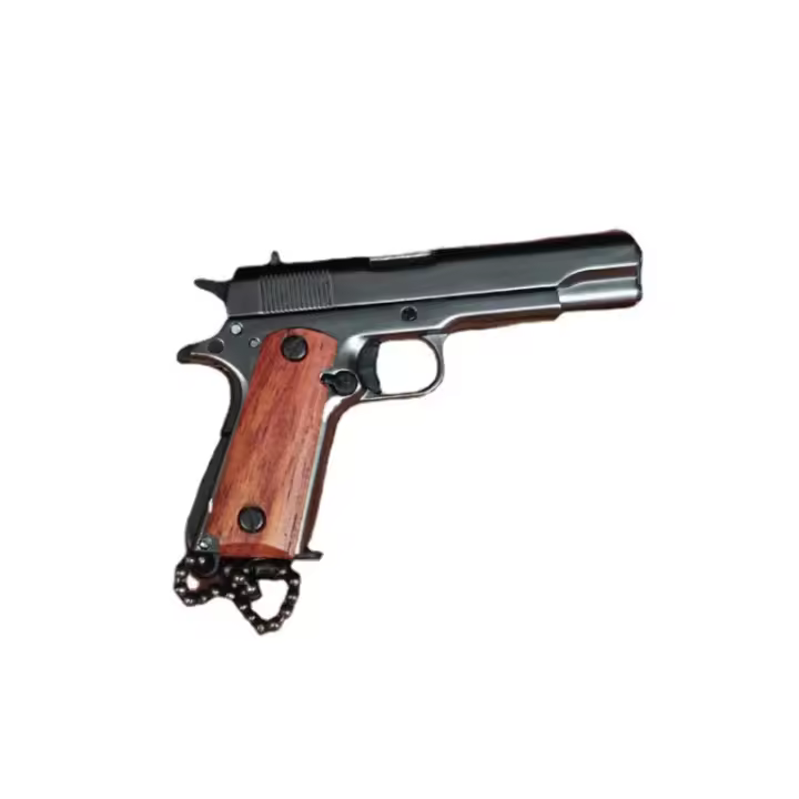 Llave De Aleación De Escala 1:3 Colt 1911 Pistola Miniatura Juguetes De Decoración PUBG Regalo Para Hombres Y Mujeres Mayor De 14 Años - 1