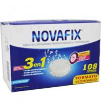 Novafix Tabletas Limpiadoras 108 Tabletas