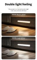 Luces LED De Sensor De Movimiento Para Armario Bajo Estante Recargable 10/20/30/50cm Luz Nocturna Para Armario Cocina Guardarropa - details 7