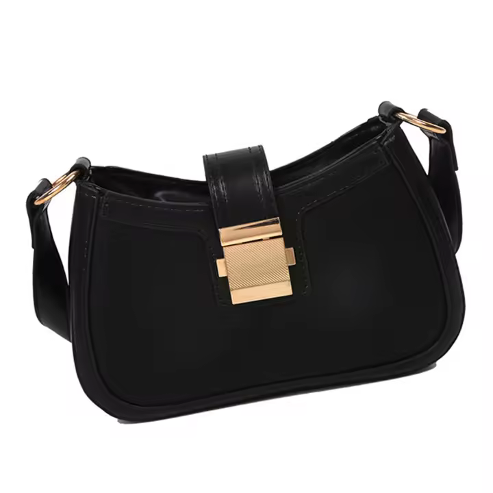 Bolso de hombre portátil informal elegante para mujer con hombro de PU para hombre - 1