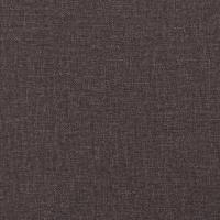 vidaXL Sillón reclinable de tela marrón oscuro Empuje manual - details 6