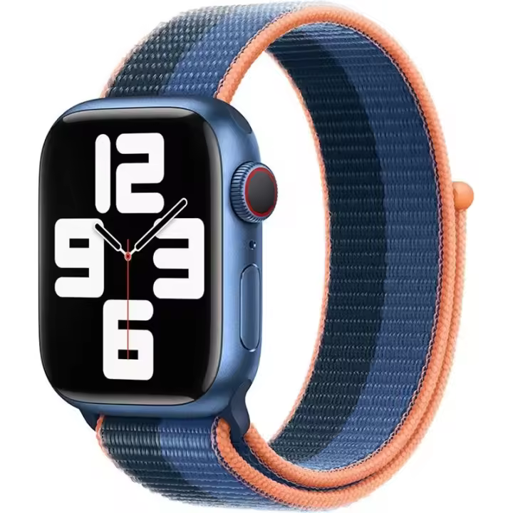 Correa Velcro Ser Sport3 duo PINCH F azul/negro  Apple Watch (38/40/41 mm) Devia - 1