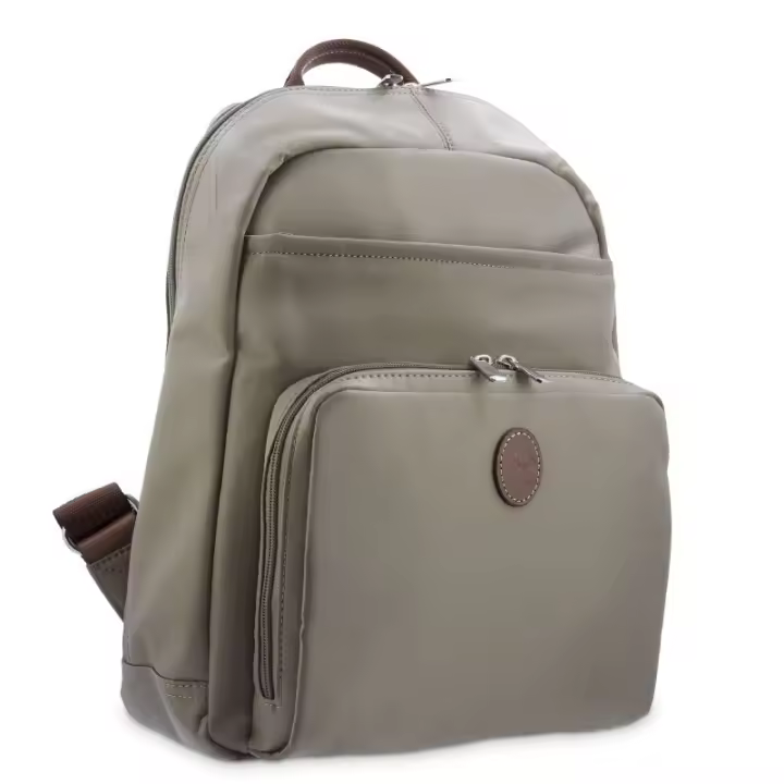 EL POTRO: MOCHILA UNISEX DE LONA/PIEL 3711-PARIS-TAUPE El Potro - 1
