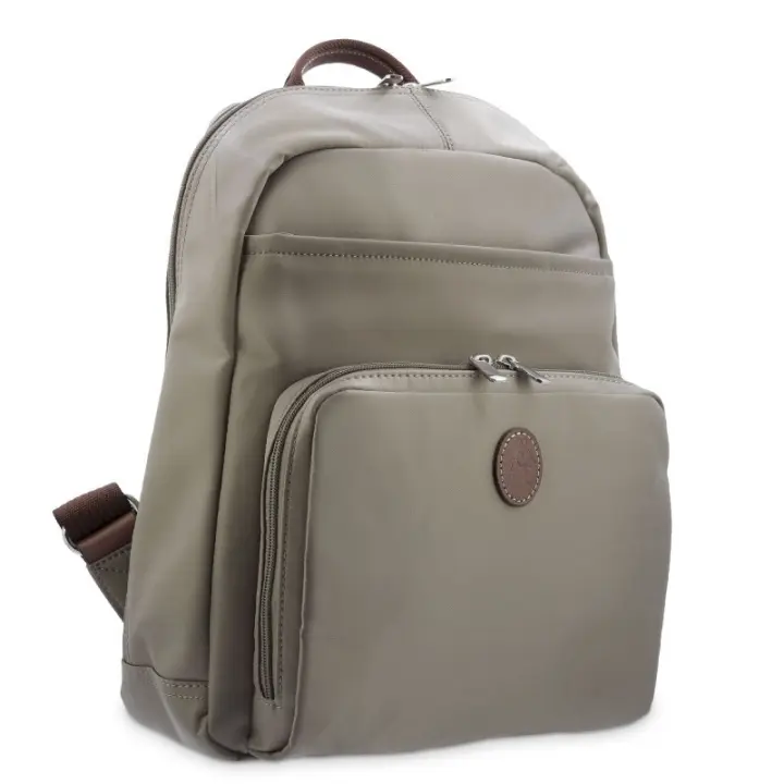 EL POTRO: MOCHILA UNISEX DE LONA/PIEL 3711-PARIS-TAUPE El Potro - 1