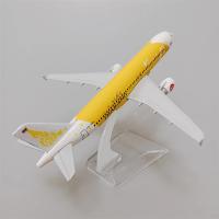 Modelo De Avión A320 De Thailand Airlines 16CM En Aleación De Metal Regalo De Colección Para Hobby Simulación De Decoración - details 3