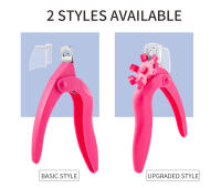 Tijeras De Uñas En Forma De U Acrílico Cortador De Borde De Uña Con Medidor Herramientas De Manicura Precise Cutting Para Uñas Artificiales - details 1