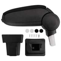 vidaXL Reposabrazos para coche ABS negro coche Adecuado para Opel astra g (1998-2004),  Fiat grande punto (2006) Alfa romeo mito (2008) fiat linea (after 2007),  Lada kalina i ii (2012-2018) Lada granta (2012-2018) y mas - details 0