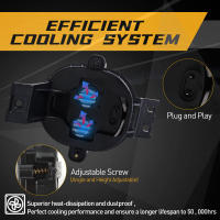 Lámpara Antiniebla Para Dodge Ram 1500 2002-2008 Con LED Blanco DRL Asamblea De Parachoques Delantera Accesorios De Iluminación VGETTING - details 3