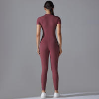Women Bodysuits Fitness Sports Bodysuit Yoga Suit Breathable Quick Drying Sports Yoga Clothing Women's Gym Push Up Workout - details 33