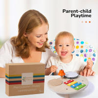 Juego De Música Para Bebés Y Niños Tabla De Música Multifuncional De Madera Set De Batería Educativo Juguete Musical Para Niños Regalo Para Bebé - details 35