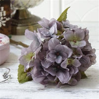 Ramo De Flores Artificiales De Algodón Para Boda Decoración De Vaso De Hydrangea De Otoño Para Hogar Navidad Decoración De Casamiento - details 13