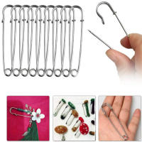 20pcs Agujas De Seguridad Grandes Para Broches Base Gancho Herramientas De Metal Para DIY Joyería De Cerraduras Y Accesorios De Artesanía - details 3