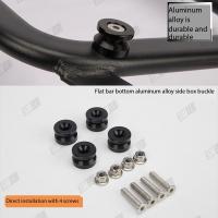 Caja Trasera De Motocicleta Accesorios Universales Aluminio Espaciadores De Resorte Hebilla Y Placa Inferior Para Equipaje - details 9