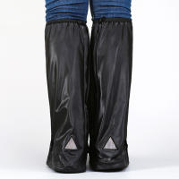 Cubrezapatos Impermeables Para Adultos Estilo Banda Terciopelo Antideslizante Cubierta De Lluvia Para Viajes Al Aire Libre - details 3
