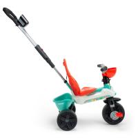 INJUSA - Triciclo Infantil Evolutivo Fisher-Price | Triciclos a Pedales para Niños de 24 a 48 Meses | Mango de Dirección Parental Regulable en Altura | Ruedas con Cubierta de Goma EVA | Cesta Delantera y Trasera | Multicolor | Licencia Fisher-Price - details 2