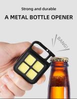 Linterna Multifuncional Portátil Fuerte Magnética Recargable Mini Linterna Llavero Fuente De Luz Exterior Con Succión Magnética Fuerte - details 3