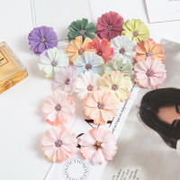 Artificiales Flores Baratas Cabezas De Margarita Rosa Para Decoración De Hogar Boda Fiesta DIY Scrapbook Plantas Falsas Corona De Aro - details 0