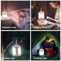 Lámpara De Mesa Portátil LED Recargable Impermeable Para Camping Luz Nocturna Dimmable Multi-function Touch Bedside Lamp - details 2
