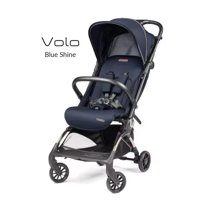 Silla de Paseo Volo Peg Perego - Ultraligera y Compacta - 5,4kg - Desde el Nacimiento hasta 22kg - Viaja con Comodidad y Estilo - Sistema de Viaje para Bebés - 1