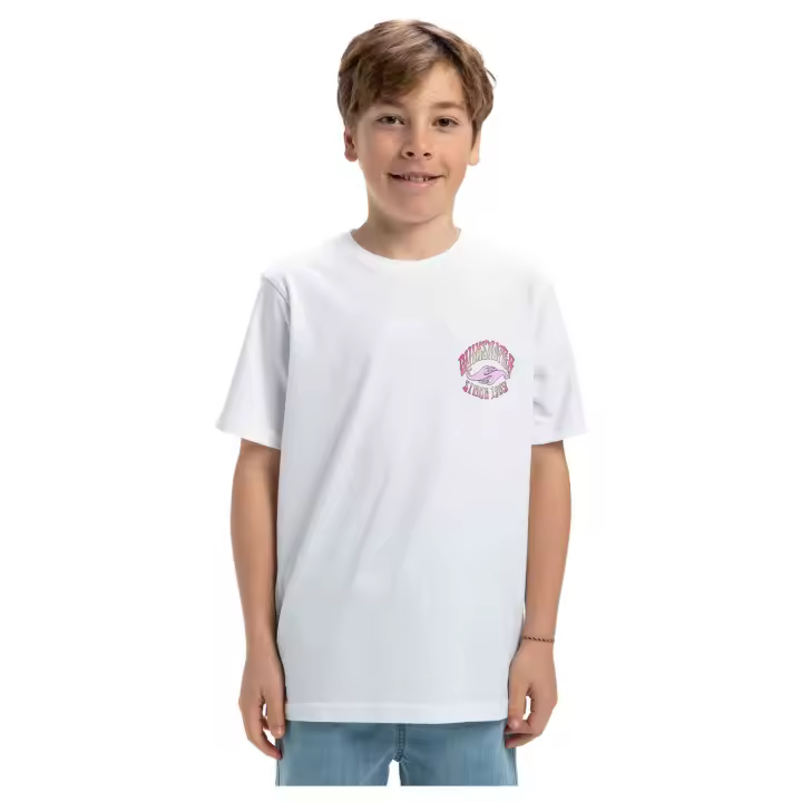 Camisetas marca Quiksilver modelo Eqbzt04853-Wbb0 para junior en color blanco - 1