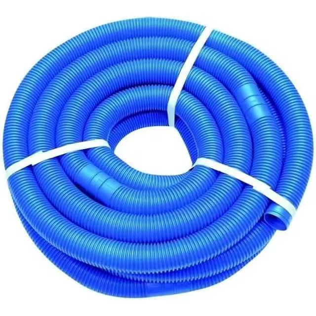 Manguera de piscina de 32 mm, tubos flexibles de limpieza de agua, para accesorios de piscina sobre el suelo, bomba de filtro resistente a los rayos UV y al cloro, 5 m - 1