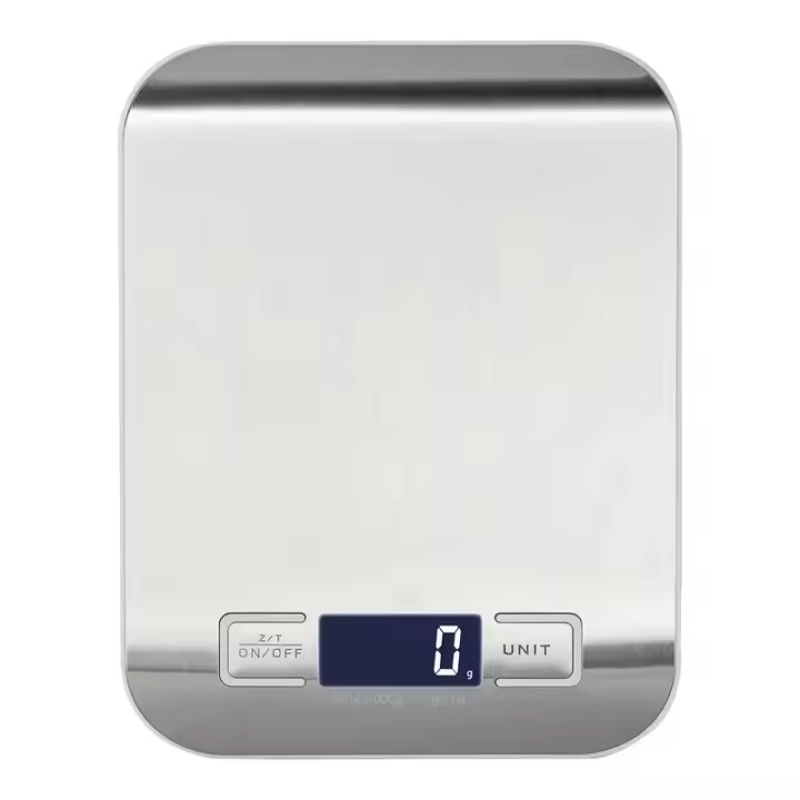 Báscula Electrónica De Cocina Precisa Para Pastelería Y Hornear 10kg/1g Pequeña Y Accurate Para Alimentos Material De Acero Inoxidable - 1
