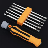 Juego De Destornilladores Magnéticos 12 En 1 Con Cabezas De Forma Cross Flat Shaped Multifuncional Para Mantenimiento Doméstico Herramienta Portátil De Precisión - details 4