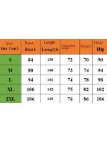 Traje De Yoga Para Mujer Con Manga Larga Cintura Ajustable Levantador De Caderas Neck Square Pierna Ancha Elástico Alto Jumpsuit Sin Costuras Material Poliéster - details 0