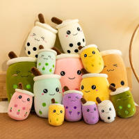 Mini Kawaii Plushies Bubble Tea Lindo Squishy Cojín Suave Pequeño Té De Leche Animal - details 0