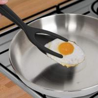 Espátula de Huevo,2 en 1 Espátula Antiadherente Espátula de Huevo de Silicona de Agarre y Voleo para Cocina - details 4