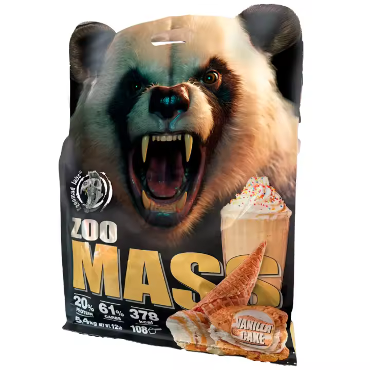 ZOOMAD LABS - ZOOMASS®. 12lb – El ganador de masa definitivo con 42% de proteína y creatina incluida. - 1
