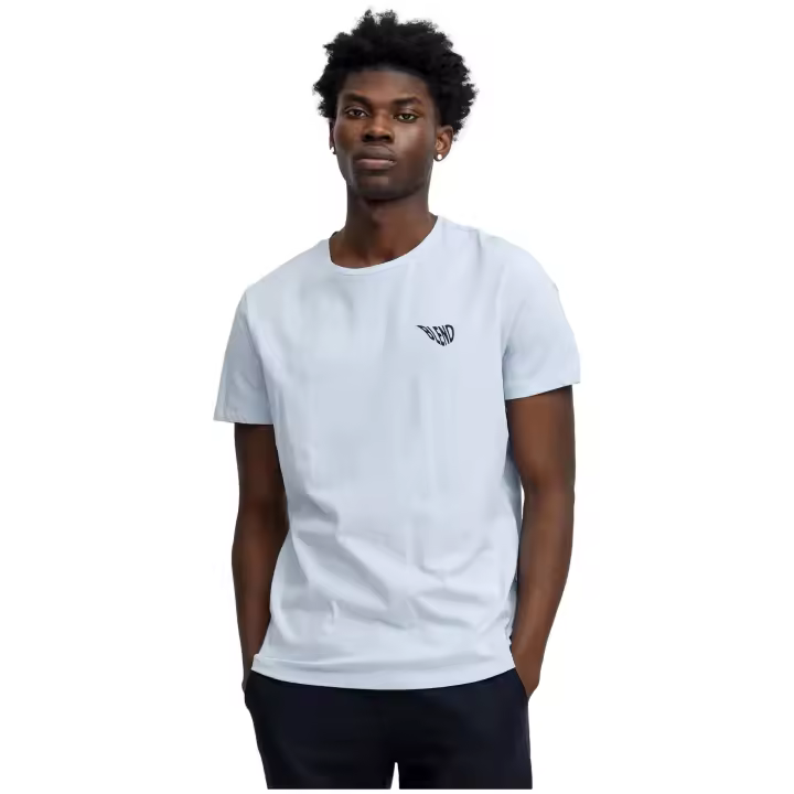 Camiseta de Manga Corta Blend  para hombre en color azul - 1