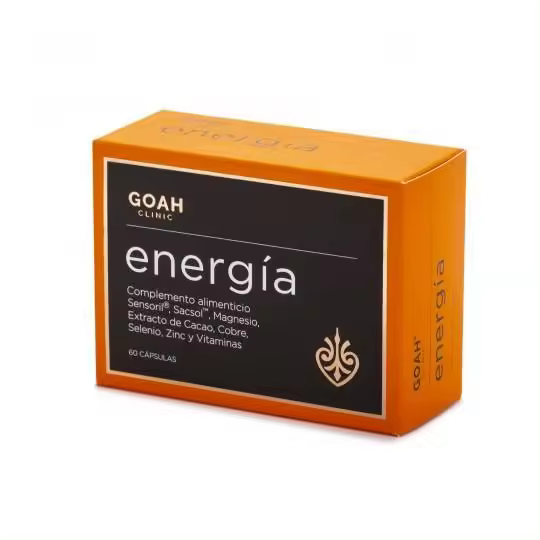 Goah Clinic Energía 60 Cápsulas - Contribuye Al Metabolismo Energético - 1