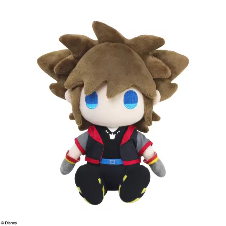 Kingdom hearts iii peluche sora 19 cm - 1