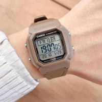 Reloj digital unisex clásico Casio W-800H-5AV 100m WR 10 años batería Hora Mundial Hora Dual Illuminator - details 1