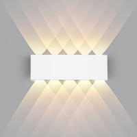 Lámpara De Pared LED IP65 Impermeable Para Exterior Iluminación De Jardín Villa Patio Interior Dormitorio Sala De Estar Escaleras Luz De Parede ABS AC86-265V Contemporánea - details 3