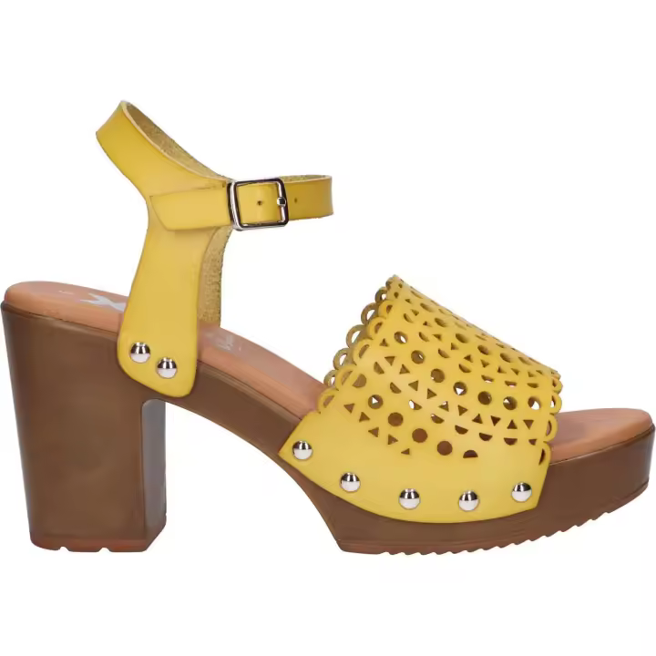 Sandalias de Mujer XTI 42740 C AMARILLO - Cómodas y Antideslizantes - 1