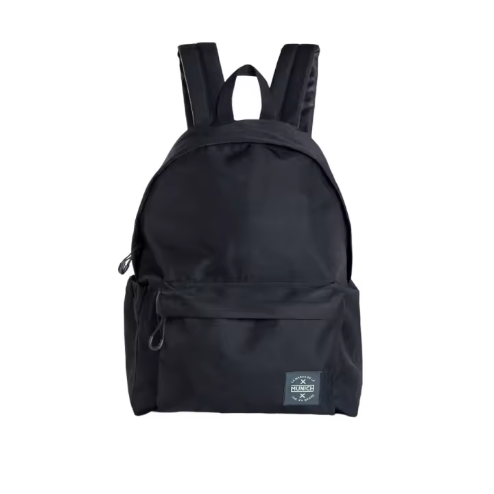Mochila Munich Basics Backpack Bts Negro 20 Litros 7058073 - 1