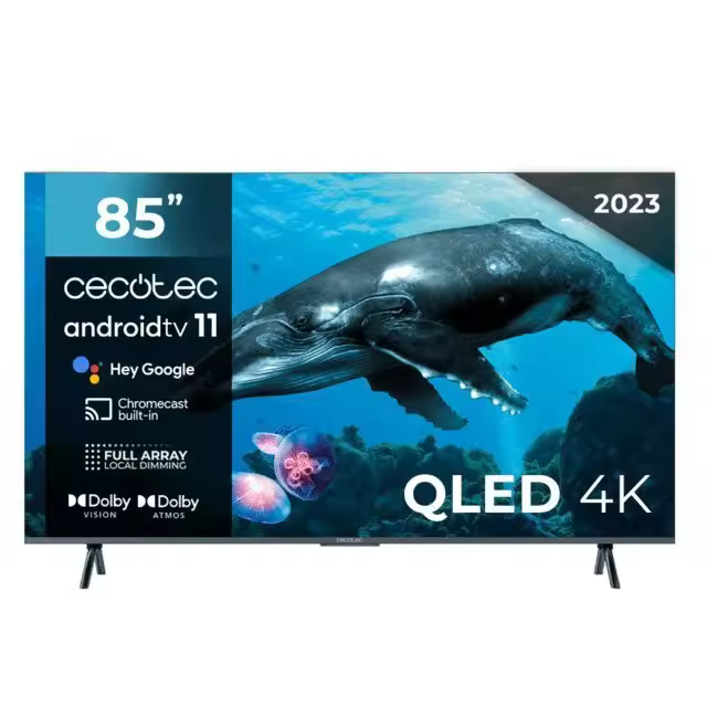 Televisor Qled 75" Smart Tv V3+ Series Vqu30075+ Cecotec - 1