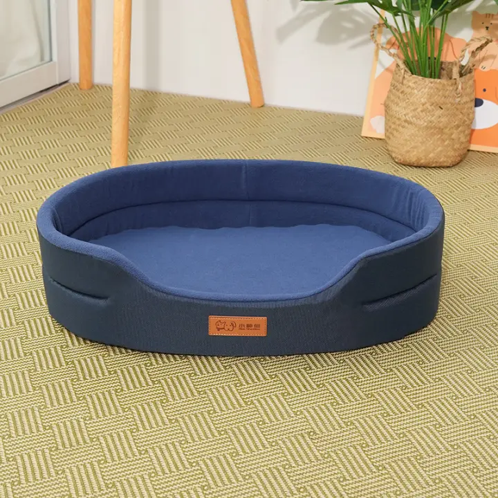 Cama Para Perros Grandes Impermeable Y Resistente Al Desgaste Sofá Con Almohadilla De Mascota Para Gatos Y Puppies Estilo De Limpieza Mecánica Material De Fibra - 1