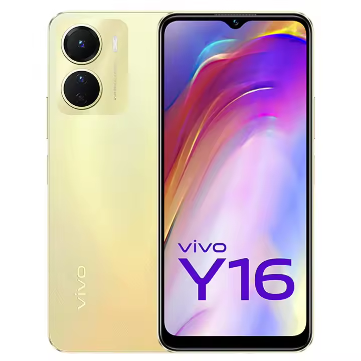VIVO Y16 4GB RAM / 128GB ROM COLOR ELEGANT BLACK NUEVO - 1