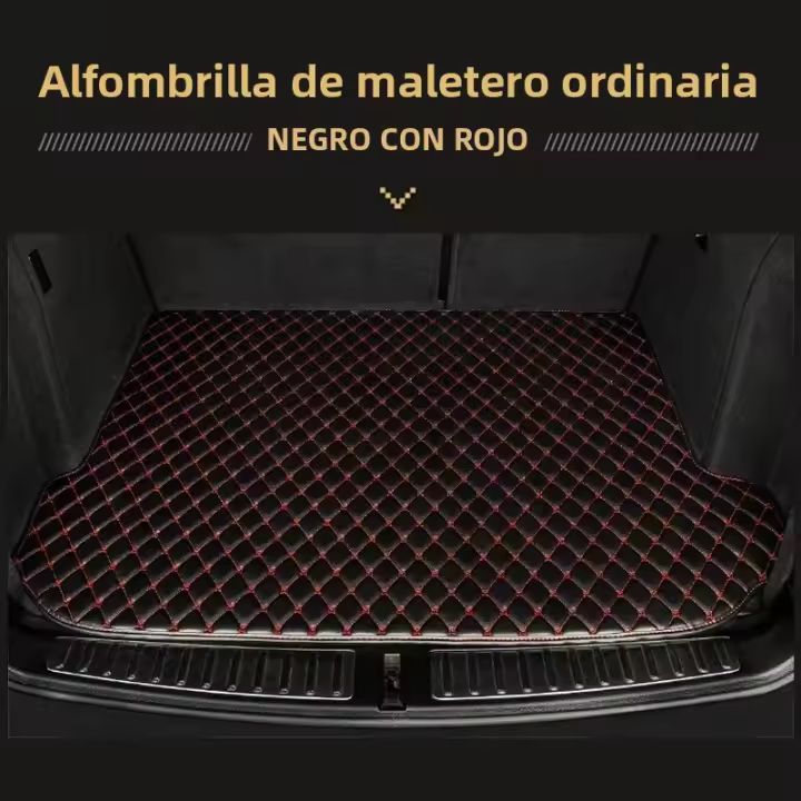 Alfombrilla De Maletero Para Coche Adecuada Para Peugeot 508 2011-2017 Protección Del Maletero Accesorios De Carga Material De Cuero Artificial - 1