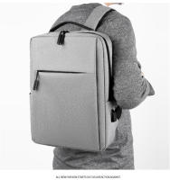 Mochila Para Laptop De 15.6 Pulgadas Para Hombres Nylon Impermeable Con USB Bolsa Escolar Para Viajes Con Portátil Interior - details 20